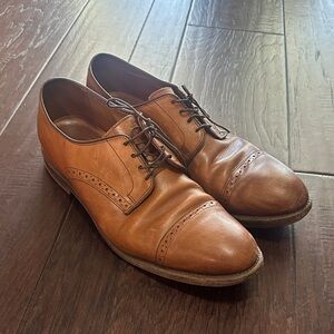 Polo by Ralph Lauren Tan Leather Derby Shoes
